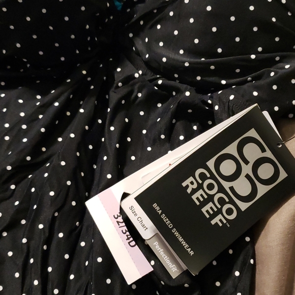 COCOA REEF BRA SIZE TANKINI SWIM TOP - Picture 8 of 12